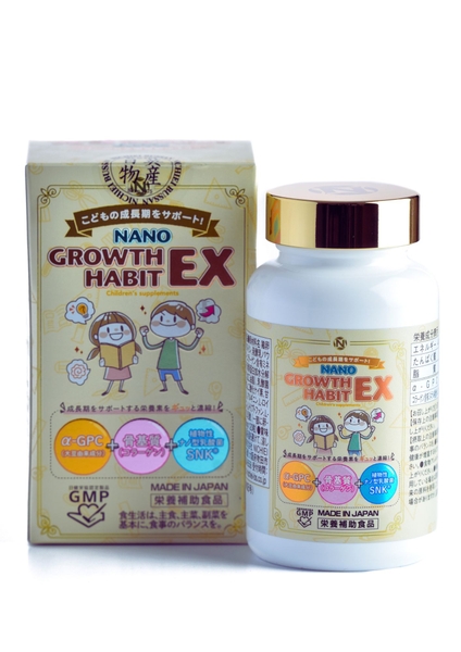 Viên uống hỗ trợ tăng chiều cao ở trẻ - Nano Growth Habit Ex