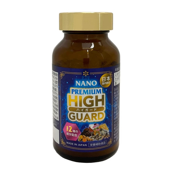 Viên Uống Bổ Phổi Nano Premium High Guard Nhật Bản 300 Viên