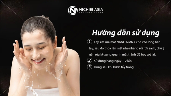 Sữa Rửa Mặt Nano NMN+ Dạng Bọt