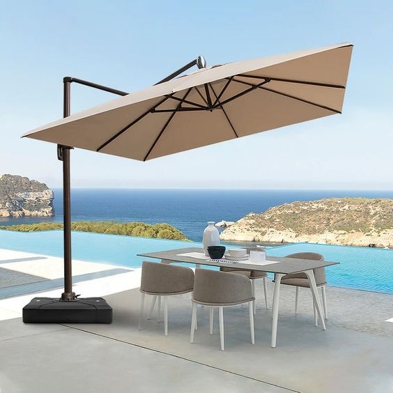 LƯU Ý KHI CHỌN DÙ CHE NẮNG CHO KHÔNG GIAN NGOÀI TRỜI