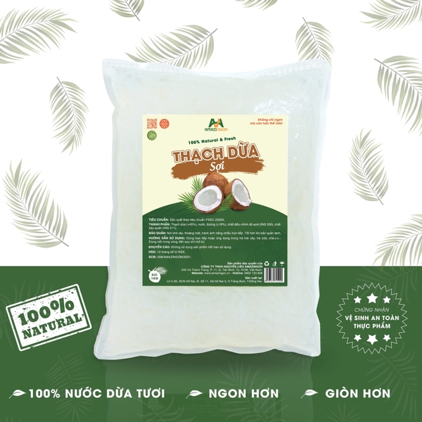 Thạch Dừa sợi Amazingon