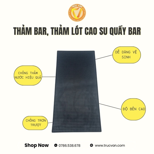 Thảm bar 30x45x0.8cm