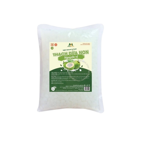 Thạch Dừa non nguyên vị Amazingon