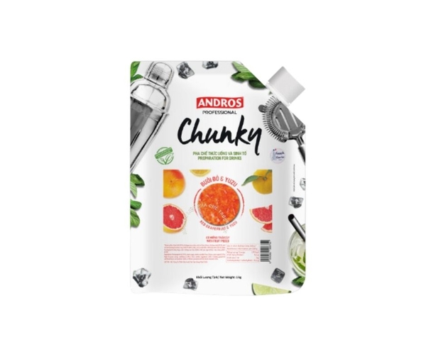 Mứt Chunky Bưởi đỏ & Yuzu