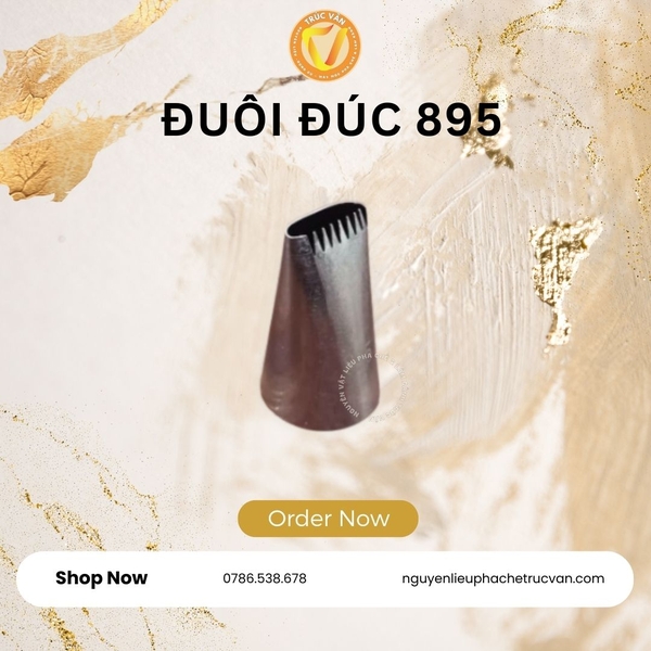 Đui đúc bắt kem 895
