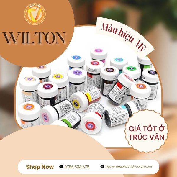 Màu hồng Wilton Mỹ 28g