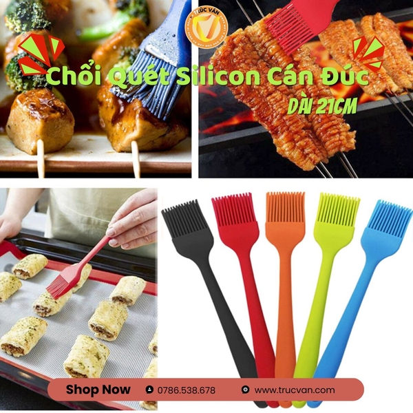 Chổi quét đúc 21cm