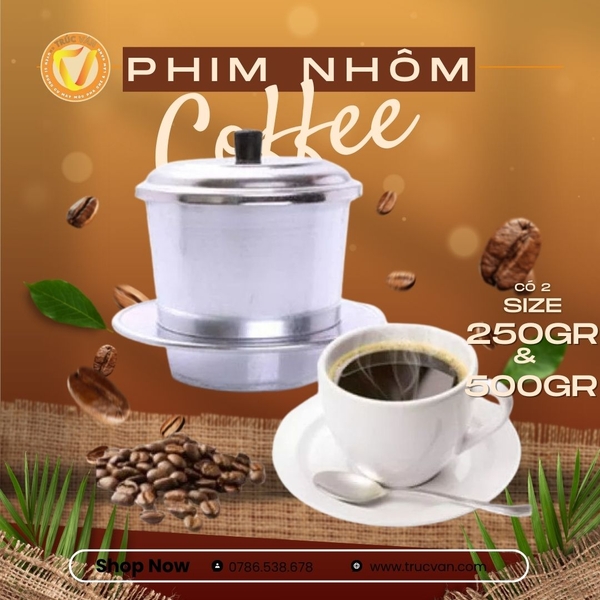 Phin nhôm pha cà phê 500g