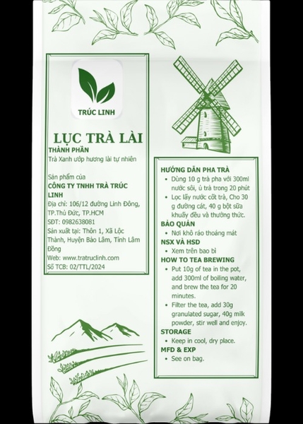 Lục trà lài Trúc Linh