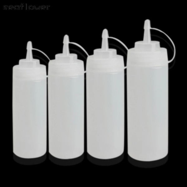 Bình short tròn - Chai đựng nước sốt thường 1000ml/ 32 OZ