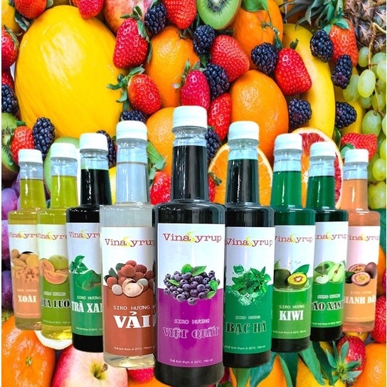 ViNa SyRup Việt Quất 750ml