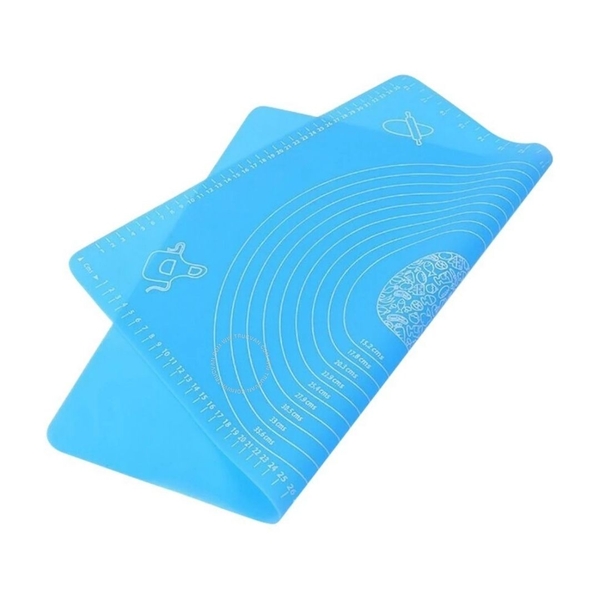 Tấm nhào bột silicon 40x50 - xanh