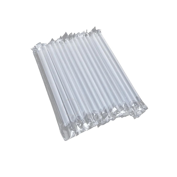 Ống hút trân châu trắng có bọc (Phi 12)