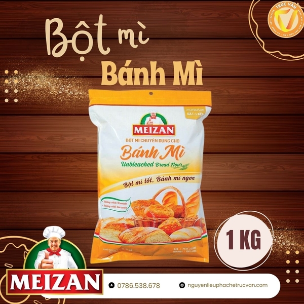 BỘT BÁNH MÌ ( SỐ 13 ) MEIZAN 1 KG