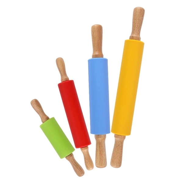 Lăn bột silicon vừa 29cm