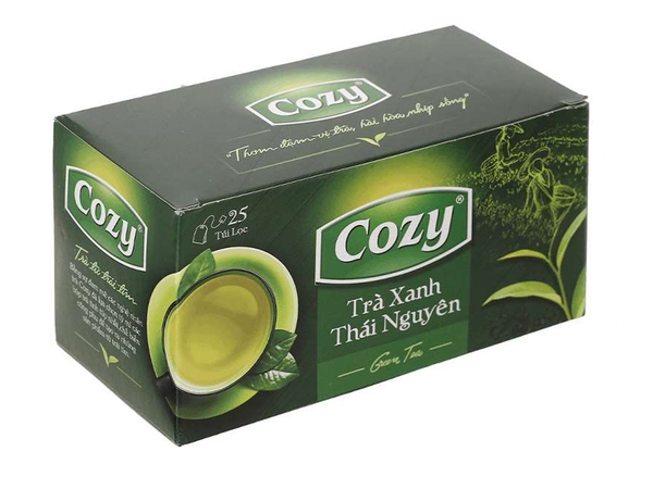 Trà Cozy Xanh Thái Nguyên túi lọc