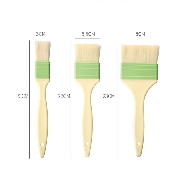 Chổi cước nhựa vàng xanh lá size 5.5cm
