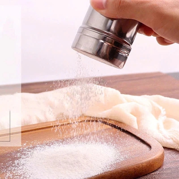 Lọ rắc bột cacao vừa