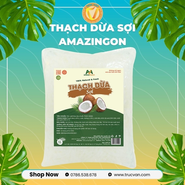Thạch Dừa sợi Amazingon