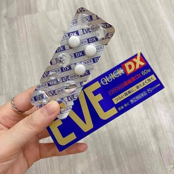 Thuốc giảm đau hạ sốt EVE QUICK DX Nhật Bản hộp 40 viên