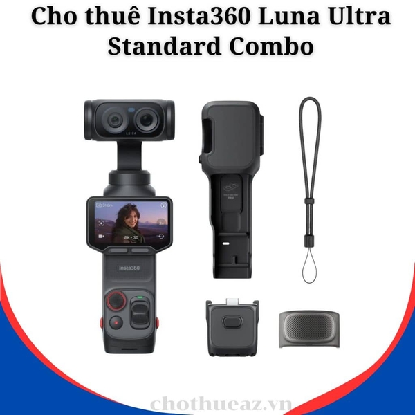 Cho thuê Insta360 Luna Ultra – Standard Combo tại Hà Nội, Hải Phòng, Đà Nẵng, TP Hồ Chí Minh