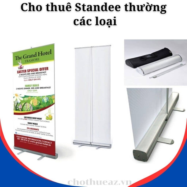 Cho thuê Standee thường các loại tại Hà Nội, Hải Phòng, TP Hồ Chí Minh