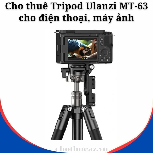 Cho thuê Tripod Ulanzi MT-63 cho điện thoại, máy ảnh