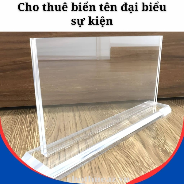 Cho thuê biển tên đại biểu sự kiện tại Hà Nội, Hải Phòng, Đà Nẵng, TP Hồ Chí Minh