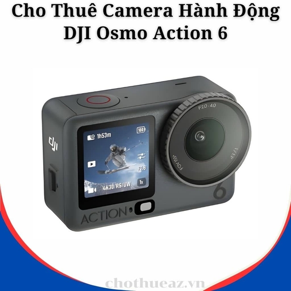 Cho Thuê Camera Hành Động DJI Osmo Action 6 Adventure Combo