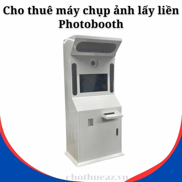 Cho thuê máy chụp ảnh lấy liền Photobooth