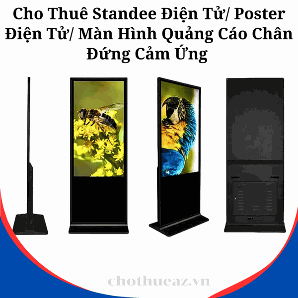 Cho Thuê Standee Điện Tử/ Poster Điện Tử/ Màn Hình Quảng Cáo Chân Đứng Cảm Ứng Sự Kiện Chuyên Nghiệp Tại Hà Nội, Hải Phòng, TP Hồ Chí Minh