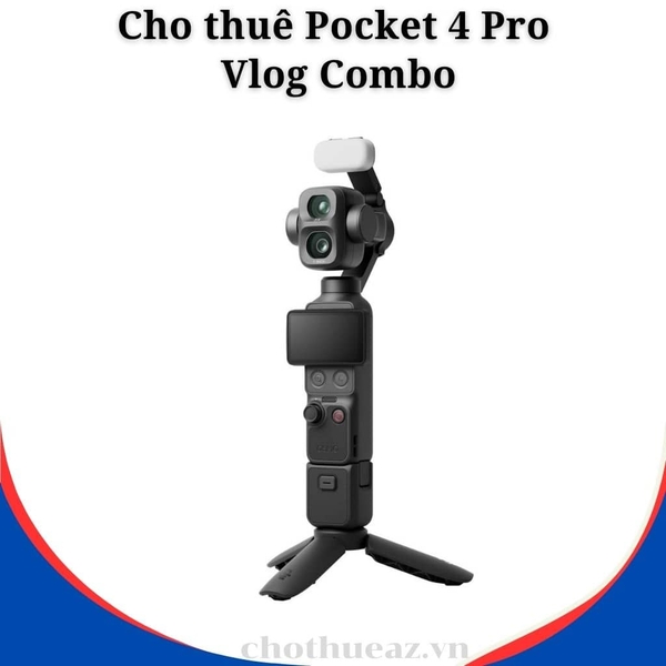Cho thuê DJI Osmo Pocket 4P Vlog Combo kèm thẻ nhớ 256GB tại Hà Nội, Hải Phòng, Đà Nẵng, TP Hồ Chí Minh