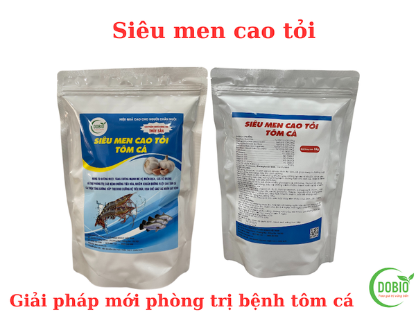 Siêu Men Cao Tỏi Phòng Trị Bệnh Đường Ruột Cho Tôm Cá Hiệu Quả An Toàn