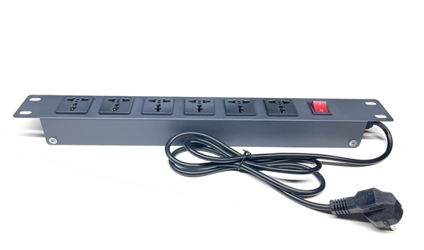 THANH NGUỒN PDU 6 PORT GẮN TỦ RACK (CHƯA VAT)