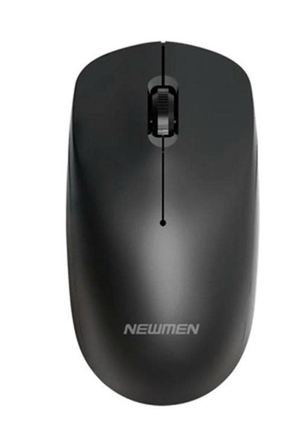 Mouse Newmen F300 Ko Dây Đen (Bluetool+2.4ghz) VAT