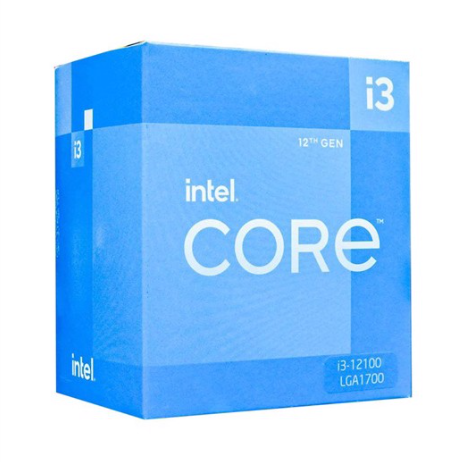 CPU CORE I3 12100 BOX CHÍNH HÃNG VAT