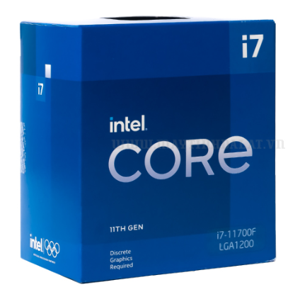 CPU CORE I7 11700F BOX CHÍNH HÃNG VAT (LƯU Ý DÒNG F KHÔNG CÓ VGA ONBOARD)