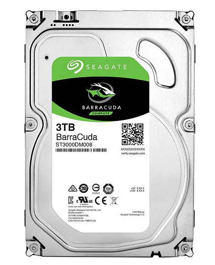 HDD SEAGATE 3TB BARCURA  SATA3/7200RPM CHÍNH HÃNG FPT/VIỄN SƠN VAT