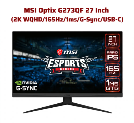 LCD MSI G273QF 2K 165HZ VAT