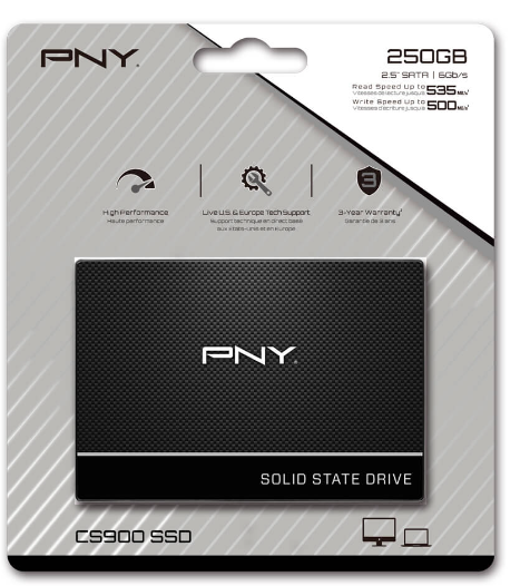 SSD PNY 250GB SATA VAT