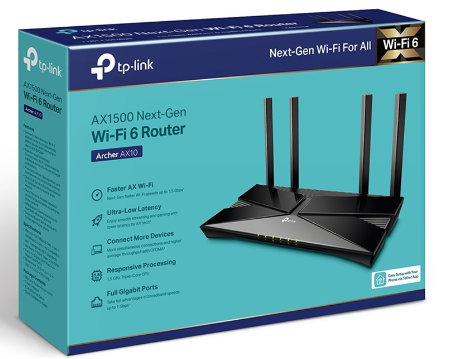 PHÁT WIFI TP-LINK AX10 WIFI 6 CHÍNH HÃNG VAT