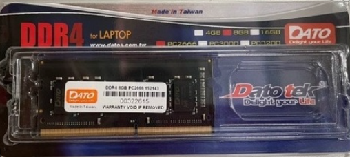 RAM LAPTOP DR4 4GB/2666 DATO VAT
