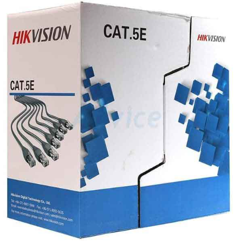 Cáp mạng Hikvision 5E UTP DS-1LN5EUECO 305m VAT