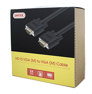 CÁP VGA UNITEK 10M (TỐT,CHỐNG NHIỄU,ĐI XA K MẤT TÍN HIỆU)