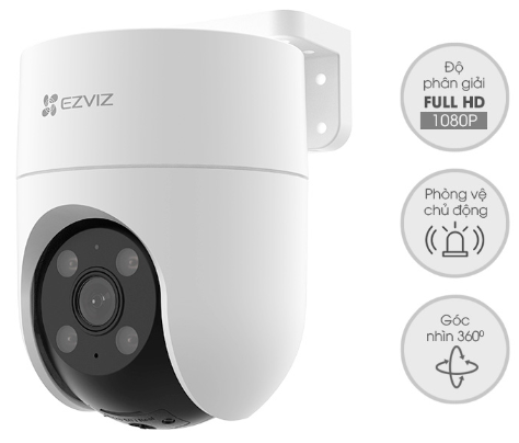 CAMERRA EZVIZ H8C 3MP (Outdor,360 độ,đèn+còi) VAT