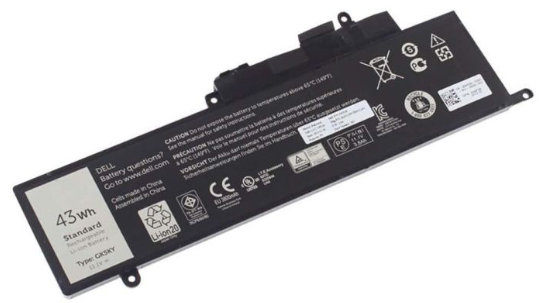PIN LAPTOP DELL 3148/GK5KU 43WH/INS 7347 ZIN