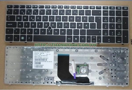 Bàn phím Laptop HP EliteBook 8560P,8570P,HP ProBook 6560B, 6565B Zin