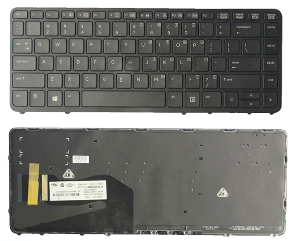 Bàn phím LAPTOP HP EliteBook 840G1,850G1 (Có Khung)