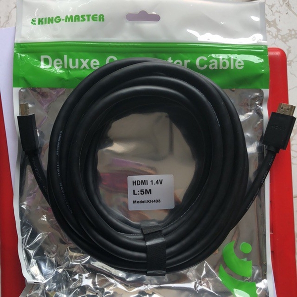 CÁP HDMI 5M KINGMASTER KH403 4K 2.0 VAT