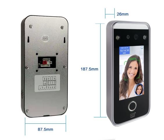 MÁY CHẤM CÔNG KHUÔN MẶT AI FACEPRO-008 VAT